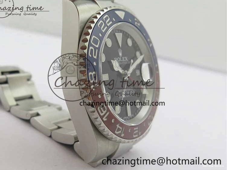 0412 GMT Master II 126710 BLRO 904L SS MIF 1:1 Best Edition on Oyster Bracelet SA3186 CHS Cozy 2553